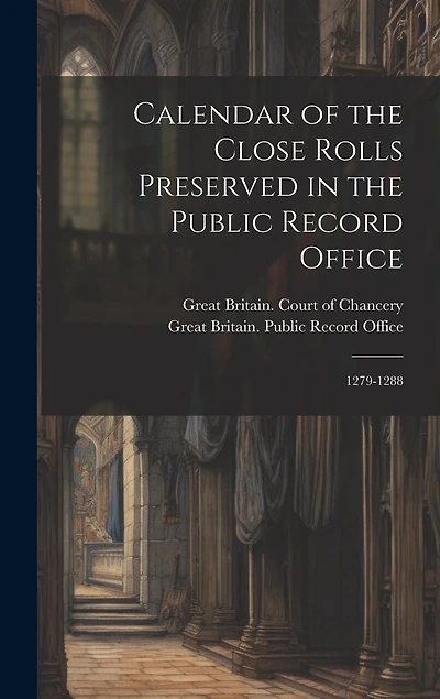 Calendar of the Close Rolls Preserved in the Public Record Office: 1279-1288