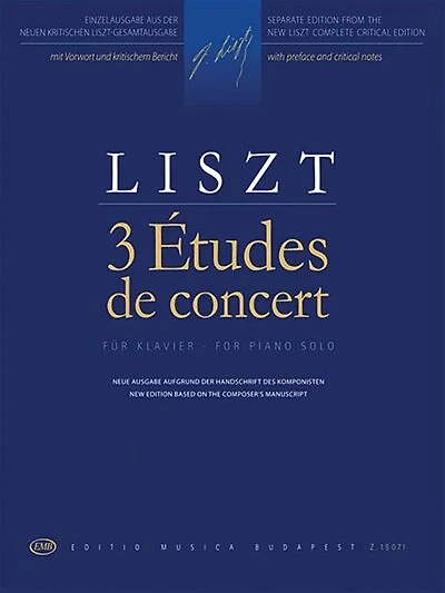 3 Etudes De Concert: For Piano Solo
