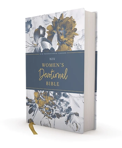 NIV, Women's Devotional Bible (By Women, for Women), Leathersoft, Navy, Comfort Print