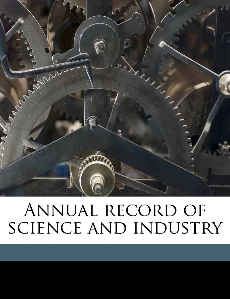 Annual Record Of Science And Industry
