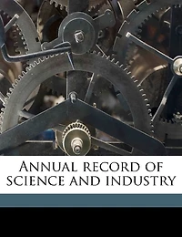 Annual Record Of Science And Industry