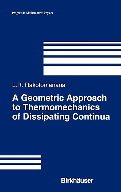 A Geometric Approach to Thermomechanics of Dissipating Continua