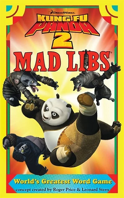Kung Fu Panda 2 Mad Libs