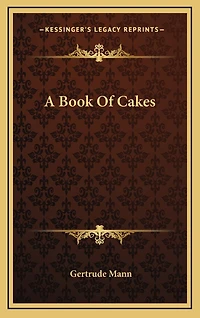 A Book Of Cakes
