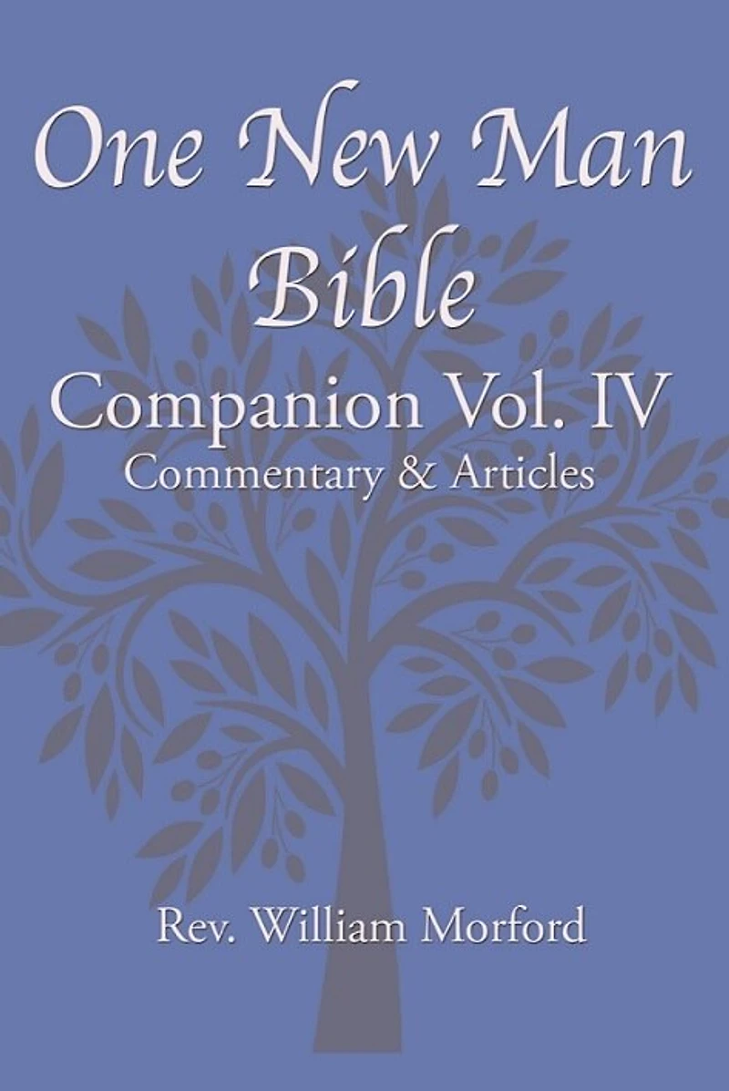 One New Man Bible Companion Vol. IV: Commentary & Articles