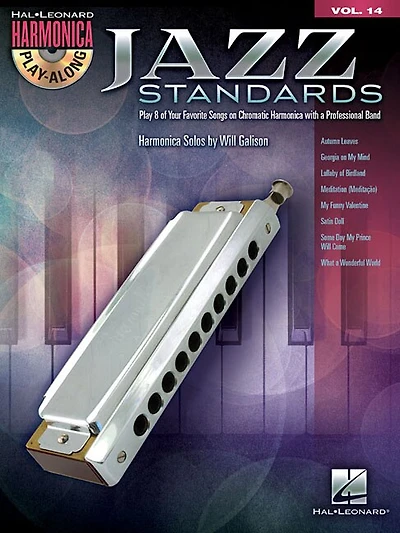 Jazz Standards: Harmonica Play-along Volume 14 (chromatic Harmonica)