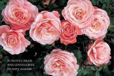Card Box of 20 Notecards and Envelopes: Roses: A delightful pack of high-quality flower gift cards and decorative envelopes