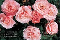 Card Box of 20 Notecards and Envelopes: Roses: A delightful pack of high-quality flower gift cards and decorative envelopes