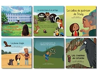 Medicine Wheel Education 6 Hardcover Rhyming Book Set (French)