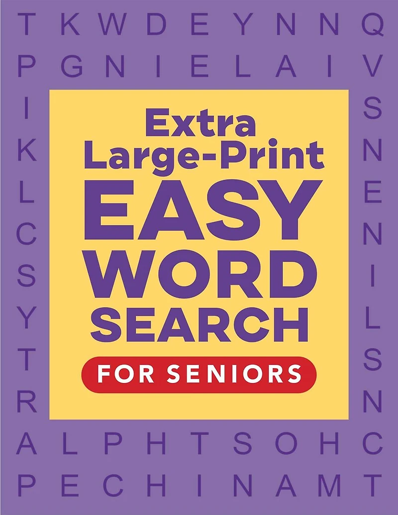 Extra Large-print Easy Word Search For Seniors