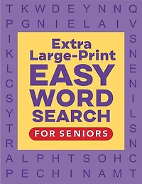 Extra Large-print Easy Word Search For Seniors