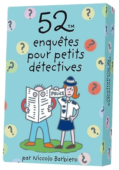 52 enquêtes pour petits détectives