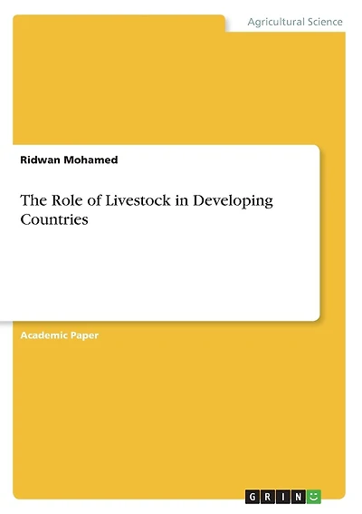 The Role of Livestock in Developing Countries