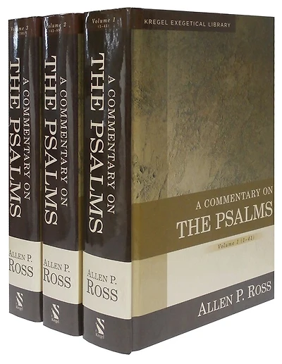 A Commentary On The Psalms (set Of 3 Volumes)