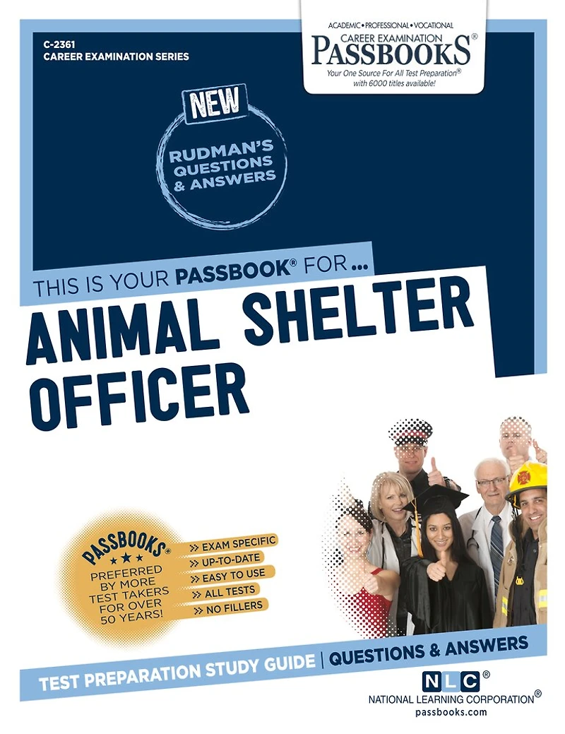 Animal Shelter Officer (C-2361): Passbooks Study Guide