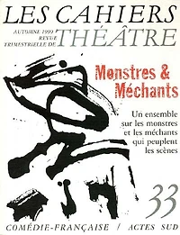 Cahiers de la Comédie-Française (Les), n°33