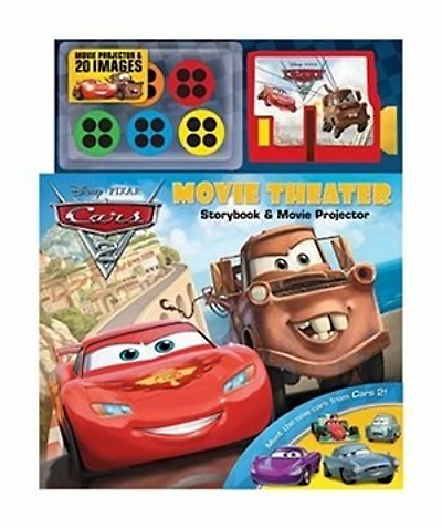 Disney Pixar Cars 2 Movie Theater: Storybook & Movie Projector