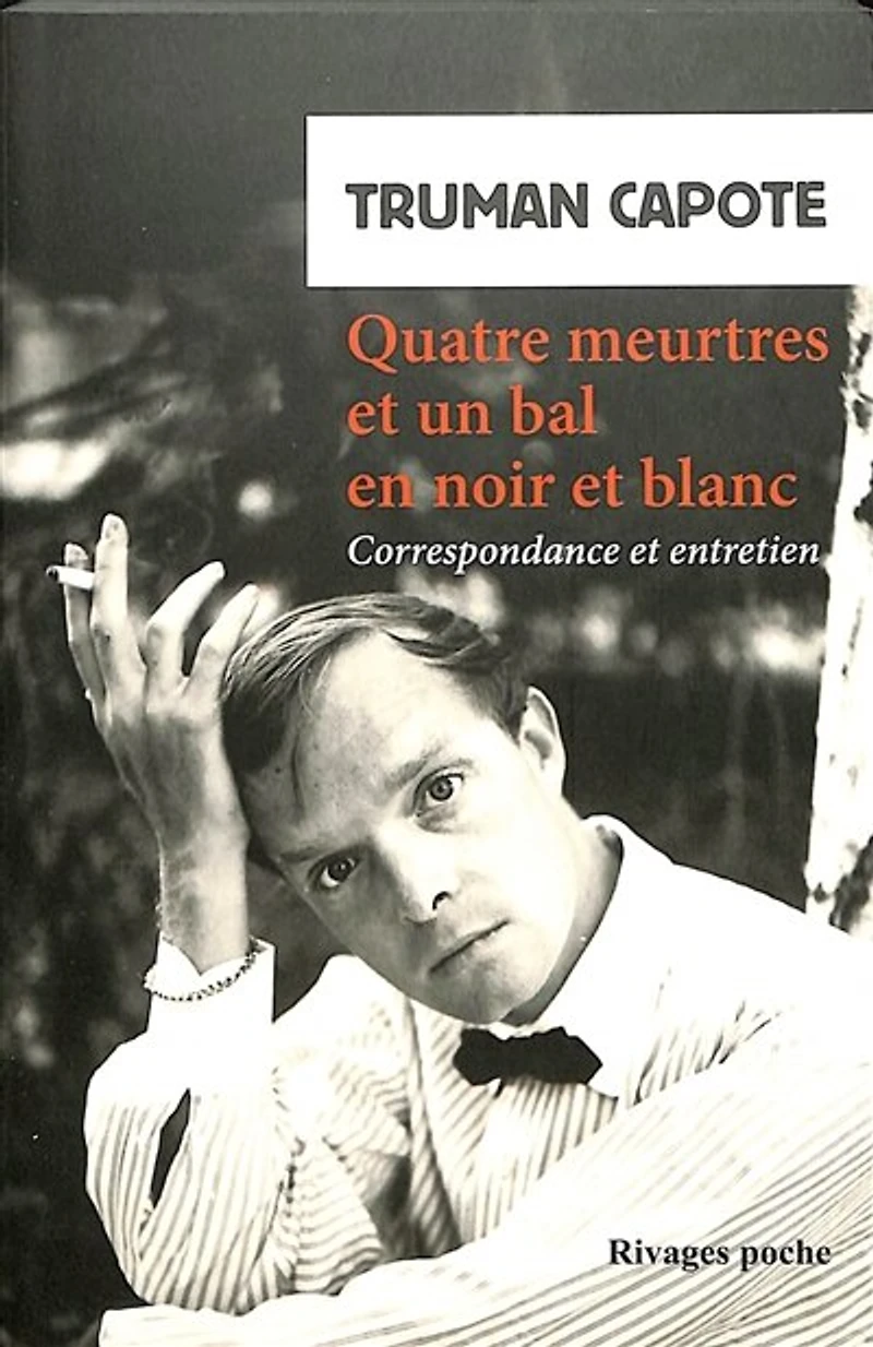 Quatre meurtres et un bal en noir blanc: correspondance entretien