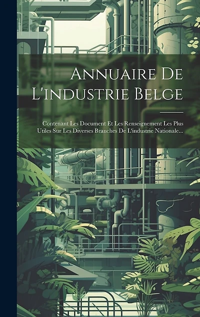 Annuaire De L'industrie Belge: Contenant Les Document Et Les Renseignement Les Plus Utiles Sur Les Diverses Branches De L'industrie Nationale