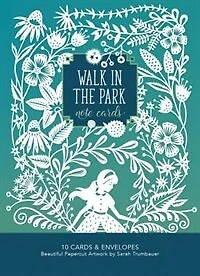 Walk In The Park Note Cards: 10 Cards & Envelopes Artwork By Sarah Trumbauer