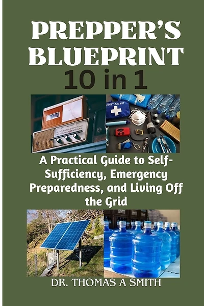 PREPPER'S BLUEPRINT (10 in 1): A Practical Guide to Self-Sufficiency, Emergency Preparedness, and Living Off the Grid