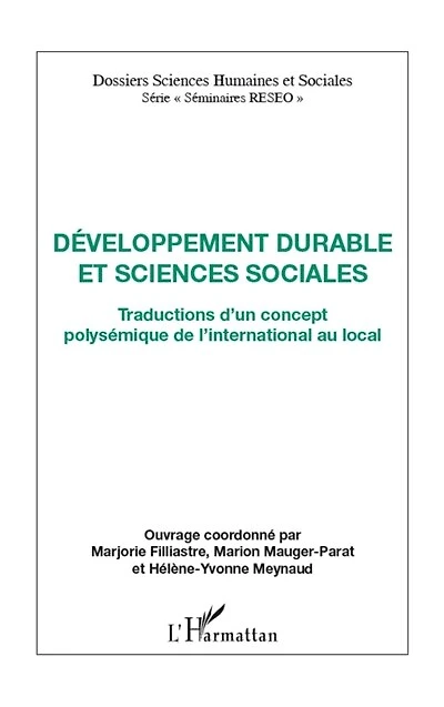 Développement durable et sciences sociales