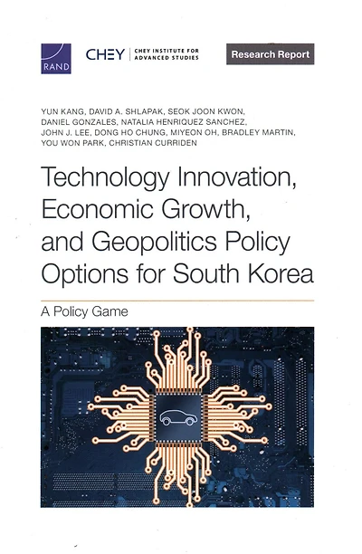 Technology Innovation, Economic Growth, and Geopolitics Policy Options for South Korea: A Policy Game