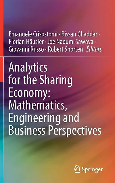 Analytics For The Sharing Economy: Mathematics