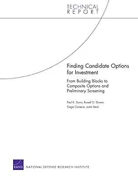 Finding Candidate Options For Investment: From Building Blocks To Composite Options And Preliminary Screening