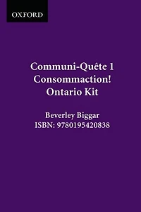 Consommaction! - Kit ON Ed.: Communi-Quête 1
