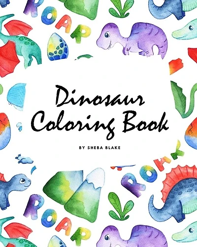 The Scientifically Accurate Dinosaur Coloring Book For Children (8x10 Coloring Book / Activity Book)