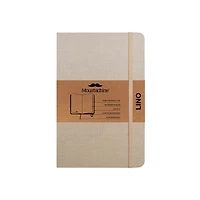 Moustachine Classic Linen Pocket Light Tan Blank Hardcover