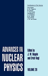 Advances Nuclear Physics: Volume 26