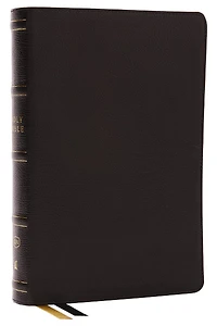 KJV Holy Bible with 73,000 Center-Column Cross References, Black Leathersoft, Red Letter, Comfort Print: King James Version