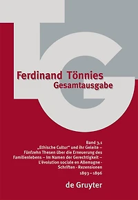 1893 – 1896: „Ethische Cultur“ und ihr Geleite – Fünfzehn Thesen über die Erneuerung des Familienlebens – Im Namen der Gerechtigkeit – L’évolution sociale en Allemagne · Schriften · Rezensionen