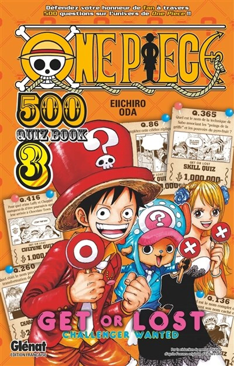 One piece : 500 quiz book, Vol. 3