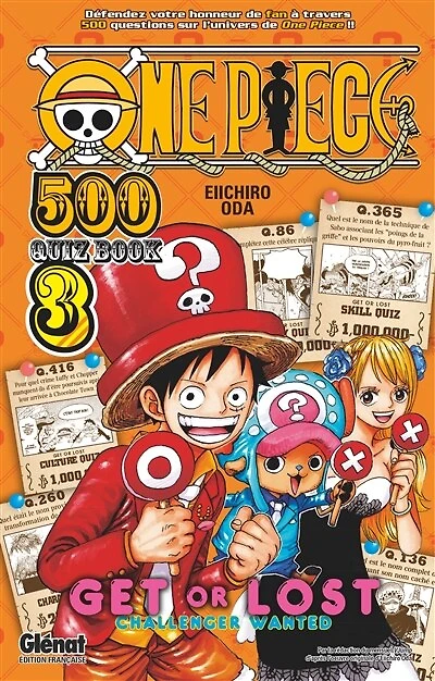 One piece : 500 quiz book, Vol. 3