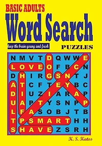 BASIC ADULTS Word Search Puzzles
