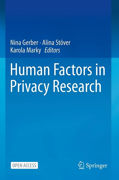 Human Factors in Privacy Research