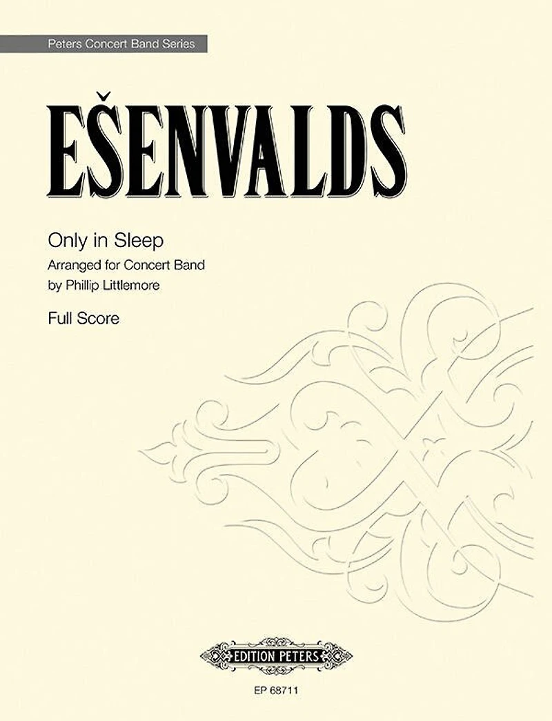 Only in Sleep: Arranged for Concert Band, Conductor Score