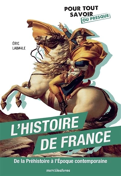 L' histoire de France: la préhistoire à l'époque contemporaine