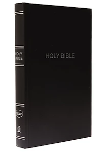 NKJV, Pew Bible, Hardcover, Burgundy, Red Letter, Comfort Print: Holy New King James Version