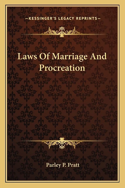 Laws Of Marriage And Procreation