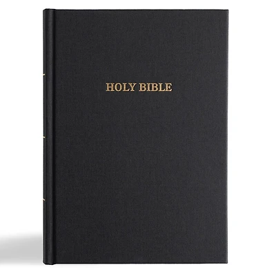 KJV Study Bible, Personal Edition, Black Cloth Over Board