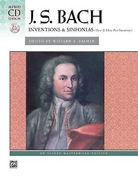 Bach - Inventions and Sinfonias (2 and 3 Part Inventions): Comb Bound Book and Online Audio