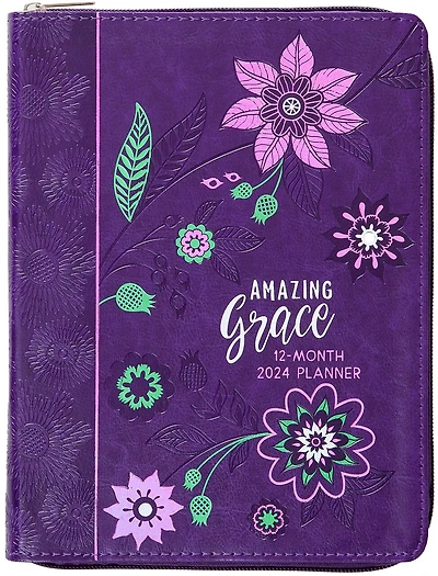 Amazing Grace (2024 Planner): 12-month Weekly Planner