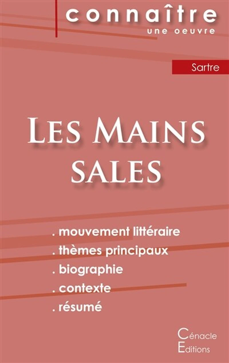 Fiche de lecture Les Mains sales de Jean-Paul Sartre (Analyse littéraire de référence et résumé complet)