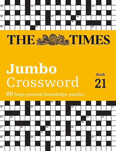 The Times 2 Jumbo Crossword Book 21: 60 large general-knowledge crossword puzzles