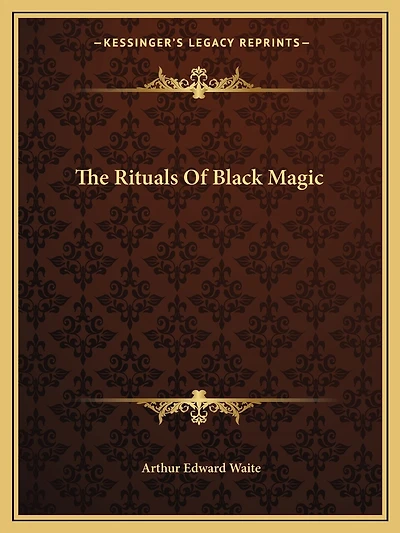 The Rituals of Black Magic