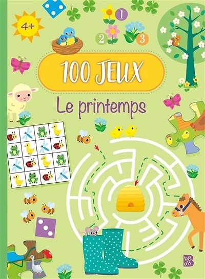 100 jeux: le printemps